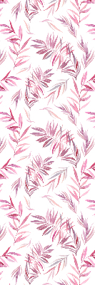 Modern roller blind con lamas rosas