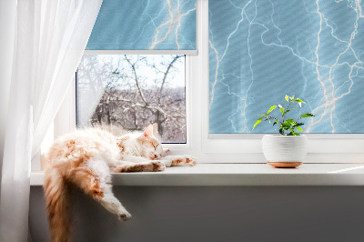 Modern roller blind con sistema de control de iluminación