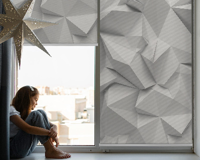 Estor enrollable con diseño de papel de pared 3D