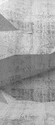 Estor enrollable para ventana con diseño de muro de piedra 3D