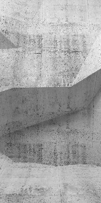 Estor enrollable para ventana con diseño de muro de piedra 3D
