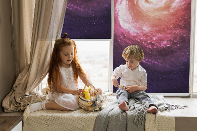 Estor enrollable para ventana con diseño Galaxia
