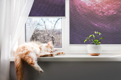 Estor enrollable para ventana con diseño Galaxia