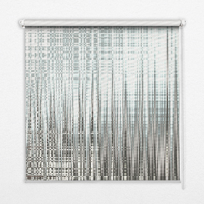 Estor enrollable para ventana con diseño «Abstracción de espejo»