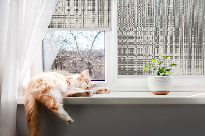 Estor enrollable para ventana con diseño «Abstracción de espejo»