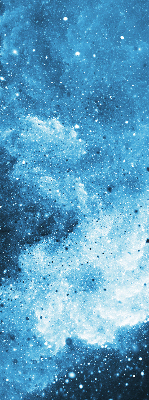Estor enrollable con diseño Cosmos