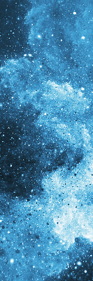 Estor enrollable con diseño Cosmos
