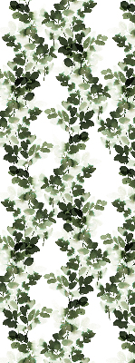 Modern roller blind con hojas