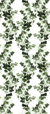 Modern roller blind con hojas