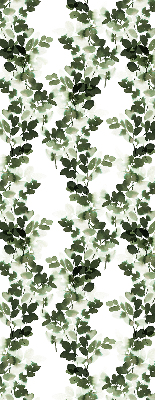 Modern roller blind con hojas