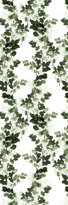 Modern roller blind con hojas