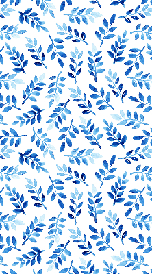 Modern roller blind con lamas azules