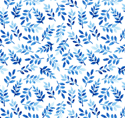 Modern roller blind con lamas azules