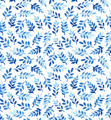 Modern roller blind con lamas azules