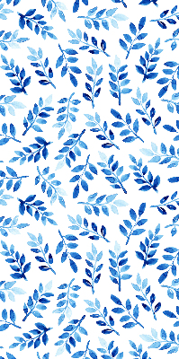 Modern roller blind con lamas azules