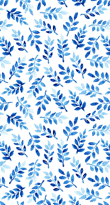 Modern roller blind con lamas azules
