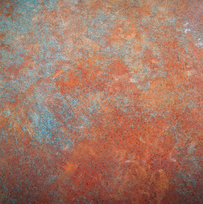 Estor enrollable con chapa metálica en color naranja