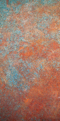 Estor enrollable con chapa metálica en color naranja