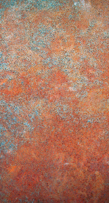 Estor enrollable con chapa metálica en color naranja