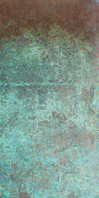 Estor enrollable para ventana con tejido de chapa metálica en color verde