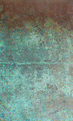 Estor enrollable para ventana con tejido de chapa metálica en color verde