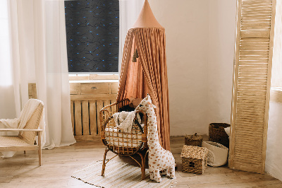Modern roller blind con tecnología integrada