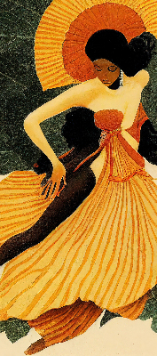 Estor enrollable con diseño Bailarín