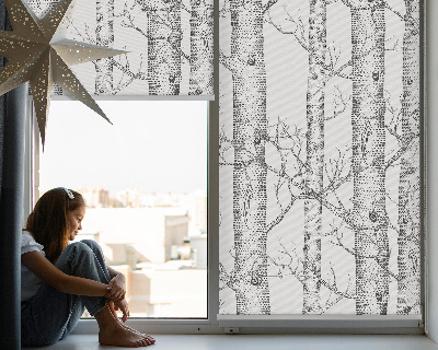 Estor enrollable para ventana con tejido resistente al cloro para uso como cubierta de bañador