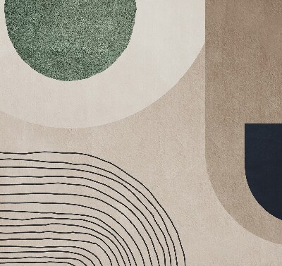 Modern roller blind con diseño de abstracción