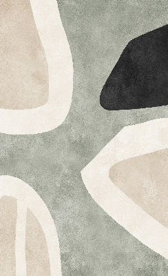Estor enrollable con diseño de abstracción