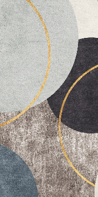 Modern roller blind con diseño de abstracción
