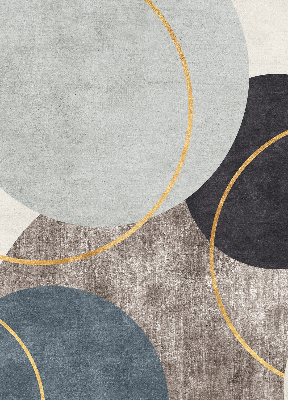 Modern roller blind con diseño de abstracción