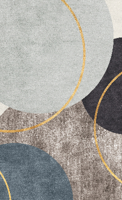 Modern roller blind con diseño de abstracción
