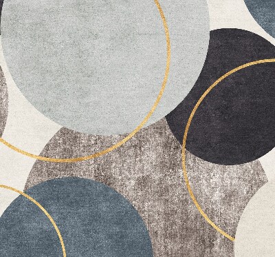 Modern roller blind con diseño de abstracción