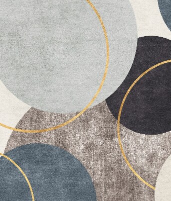 Modern roller blind con diseño de abstracción