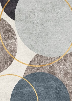 Modern roller blind con diseño de abstracción