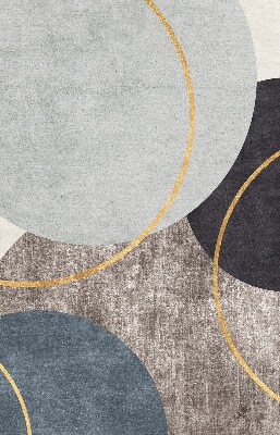 Modern roller blind con diseño de abstracción