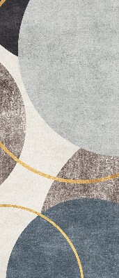 Modern roller blind con diseño de abstracción