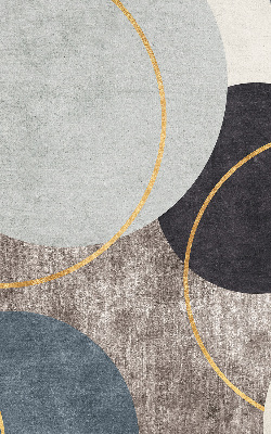 Modern roller blind con diseño de abstracción