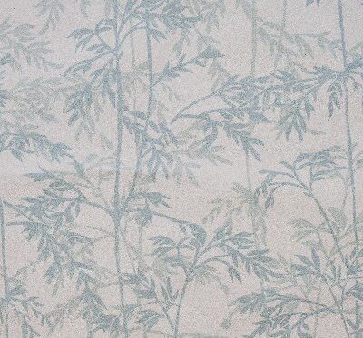 Modern roller blind con hojas decorativas