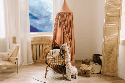 Modern roller blind con diseño de nubes