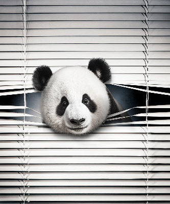 Modern roller blind con diseño de panda