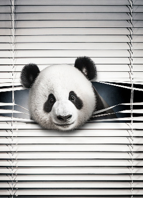 Modern roller blind con diseño de panda