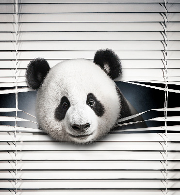 Modern roller blind con diseño de panda