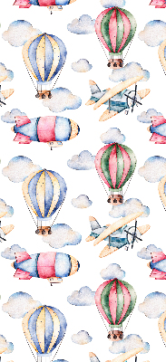 Estor enrollable de tela dirigibles y globos