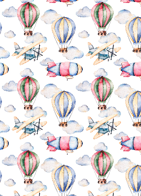 Estor enrollable de tela dirigibles y globos
