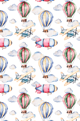 Estor enrollable de tela dirigibles y globos
