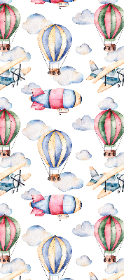 Estor enrollable de tela dirigibles y globos