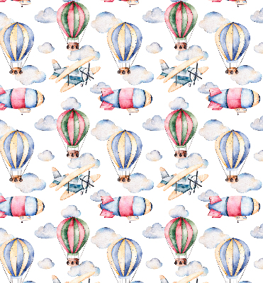 Estor enrollable de tela dirigibles y globos