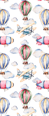 Estor enrollable de tela dirigibles y globos